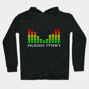 audio man sound crew engineer Hoodie